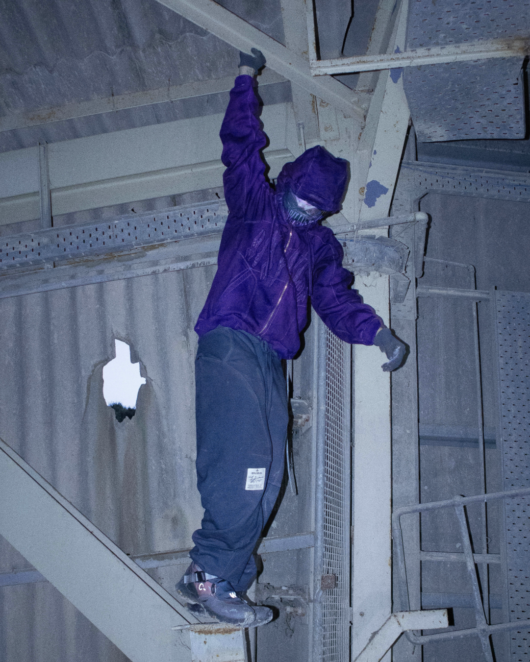 NIGHTCRAWLER PURPLE HOODIE